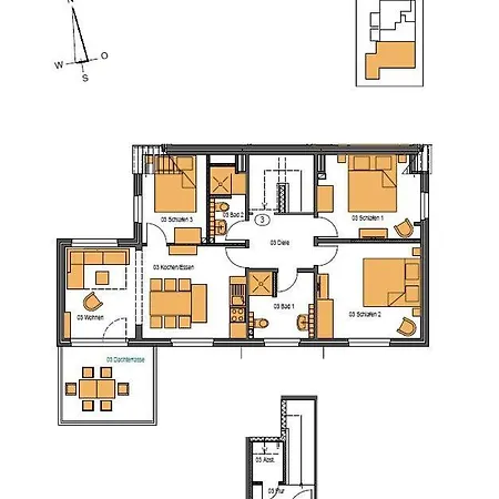 Wittehuus 3 Apartament *